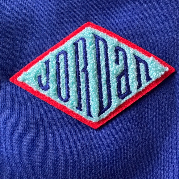 🆕💙🧡 JORDAN RETRO SWEATPANTS 🧡💙🆕 - Picture 6 of 8